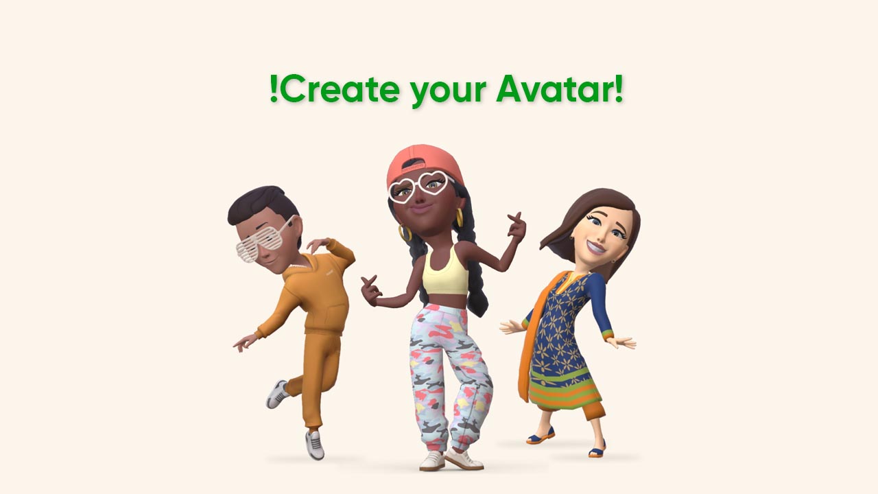 WhatsApp Avatar feature create set