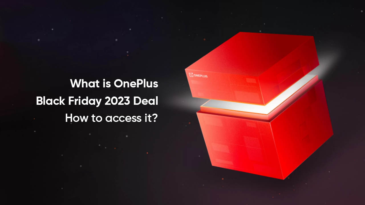 OnePlus Black Friday 2023 Deal