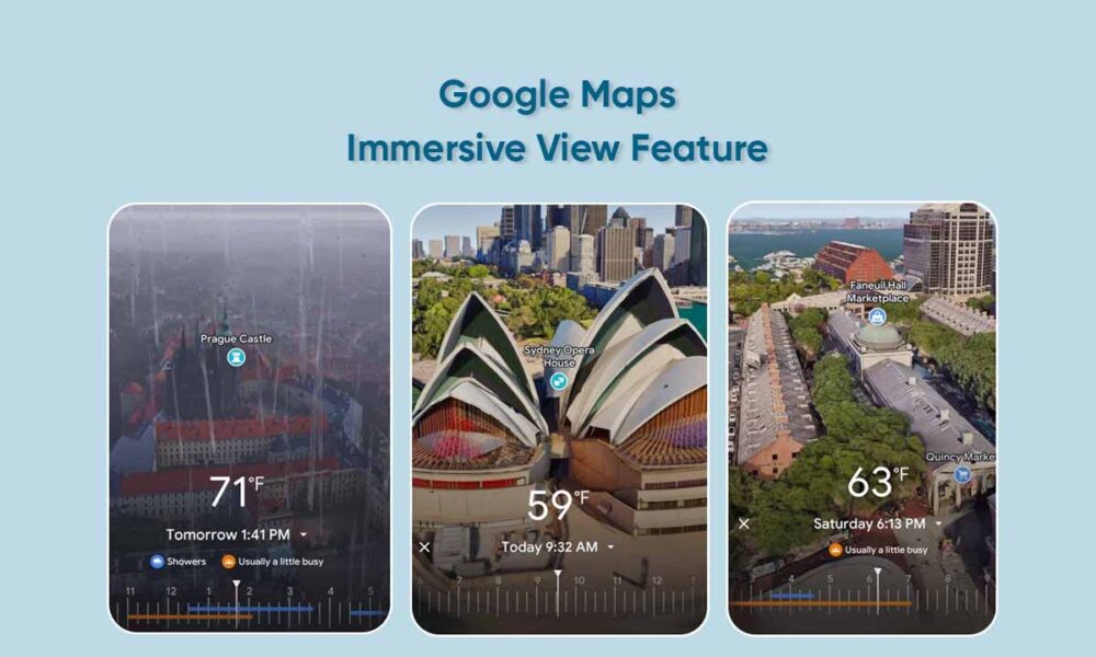 What Is Immersive View Feature In Google Maps? How To Use It - Tip3X