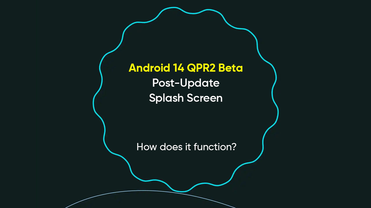 Android 14 QPR2 post-update screen