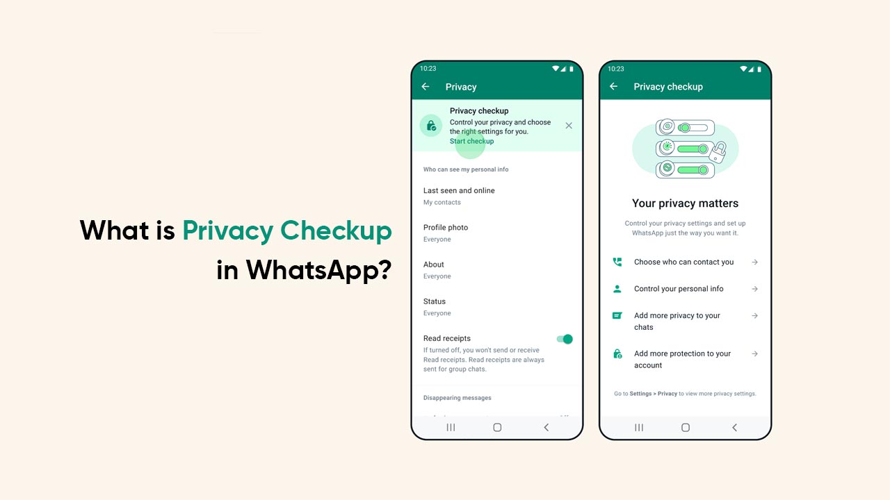 WhatsApp Privacy Checkup