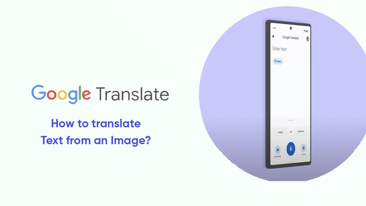Google Translate text image